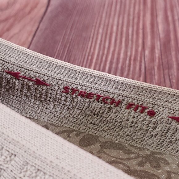 Skechers Cleo Point Toe Ballet Flats Womens Size 8.5 Knit Slip On Natural 158308 - Picture 8 of 15